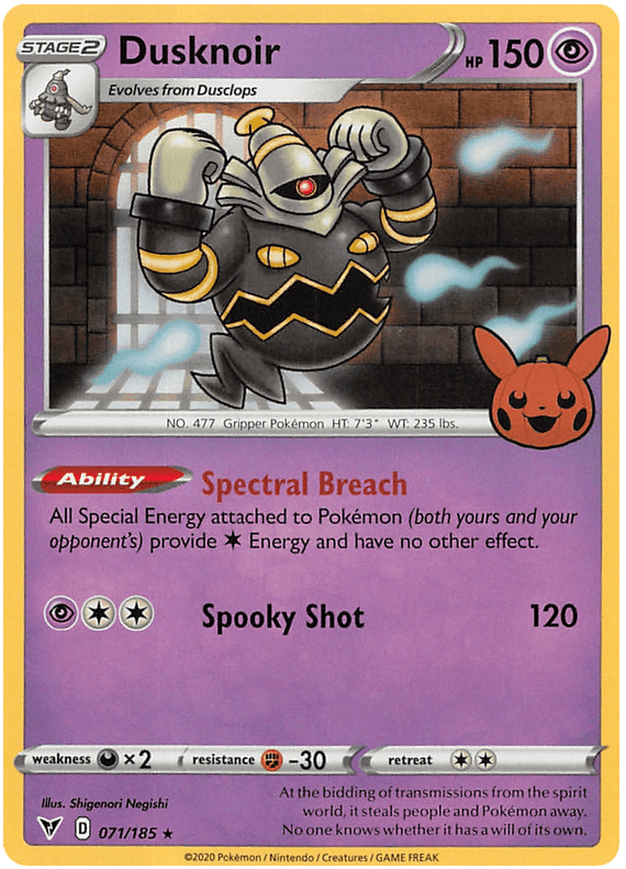 Dusknoir (071/185) [Trick or Trade 2023] (Online Only)