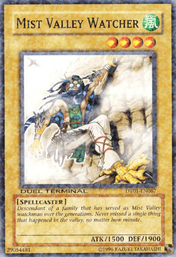 Mist Valley Watcher [DT01-EN067] Common (ONLINE ORDER ONLY)