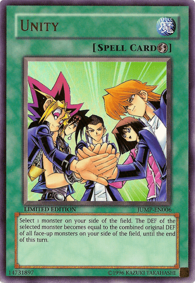 Unity [JUMP-EN006] Ultra Rare (ONLINE ORDER ONLY)
