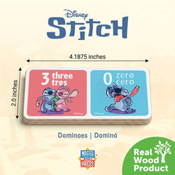 Disney - Stitch Wood Dominoes (ONLINE ORDER ONLY)