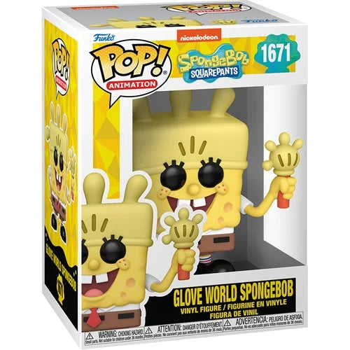 SpongeBob SquarePants 25th Anniversary Glove World SpongeBob Funko Pop! Vinyl Figure #1671 (ONLINE ORDER ONLY)