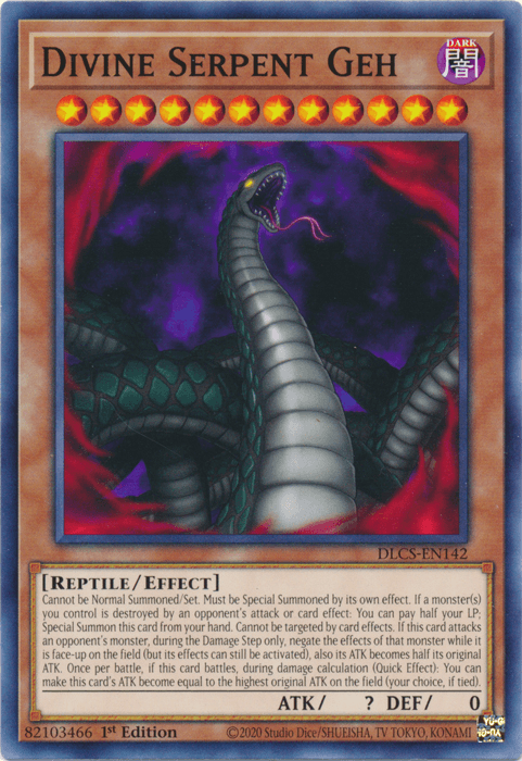 Divine Serpent Geh [DLCS-EN142] Common (ONLINE ORDER ONLY)