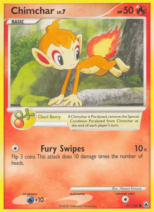 Chimchar (57/100) [Diamond & Pearl: Majestic Dawn] (Online Only)