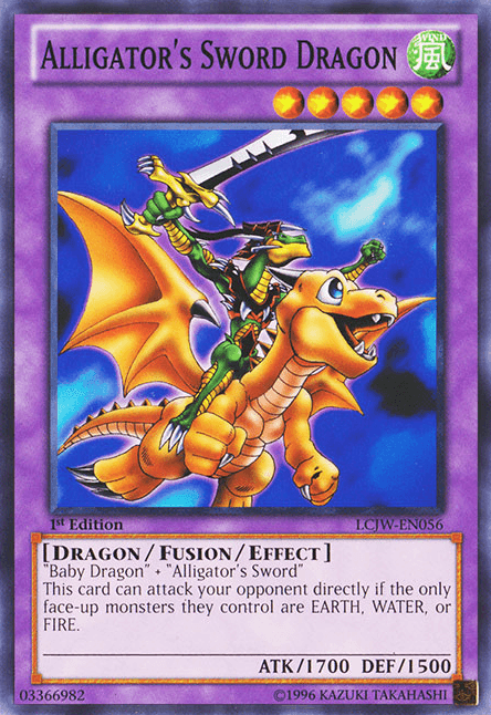 Alligator's Sword Dragon [LCJW-EN056] Common (ONLINE ORDER ONLY)