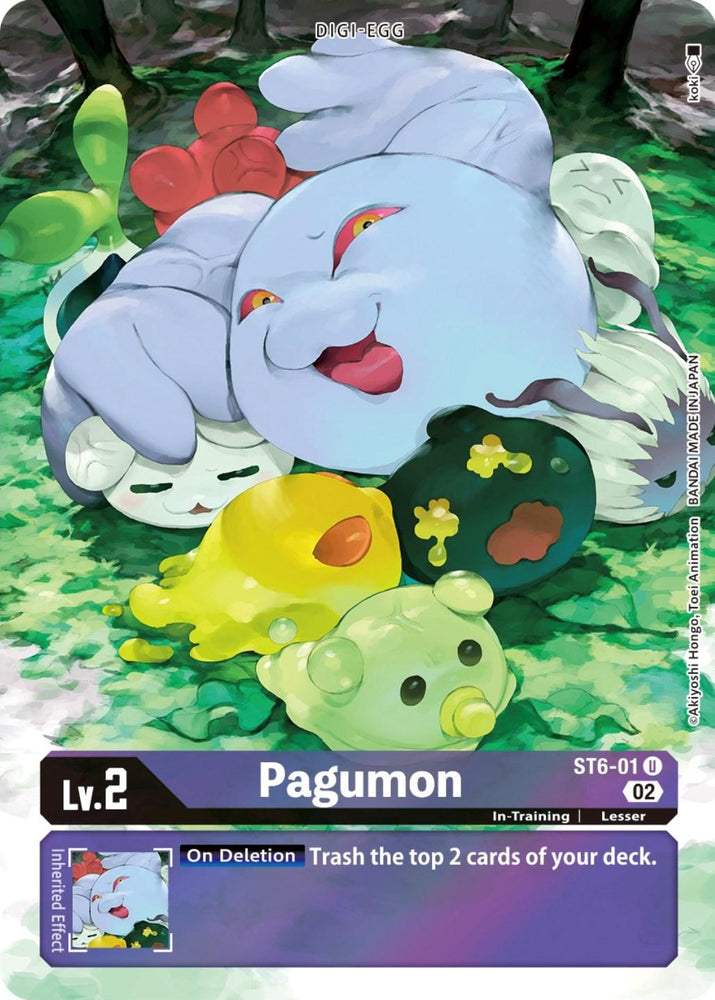 Pagumon [ST6-01] (Alternate Art) [Starter Deck: Beelzemon Advanced Deck Set] (ONLINE ORDER ONLY)