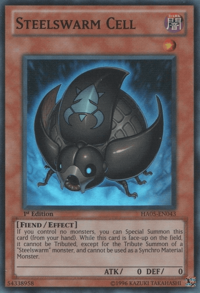 Steelswarm Cell [HA05-EN043] Super Rare (ONLINE ORDER ONLY)