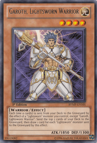 Garoth, Lightsworn Warrior [RYMP-EN101] Rare (ONLINE ORDER ONLY)
