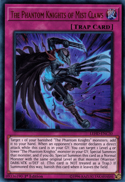 The Phantom Knights of Mist Claws [LEHD-ENC30] Ultra Rare (ONLINE ORDER ONLY)