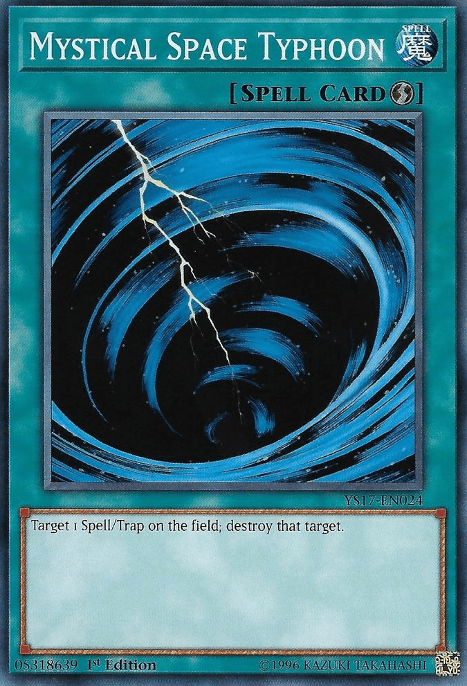 Mystical Space Typhoon [YS17-EN024] Common (ONLINE ORDER ONLY)
