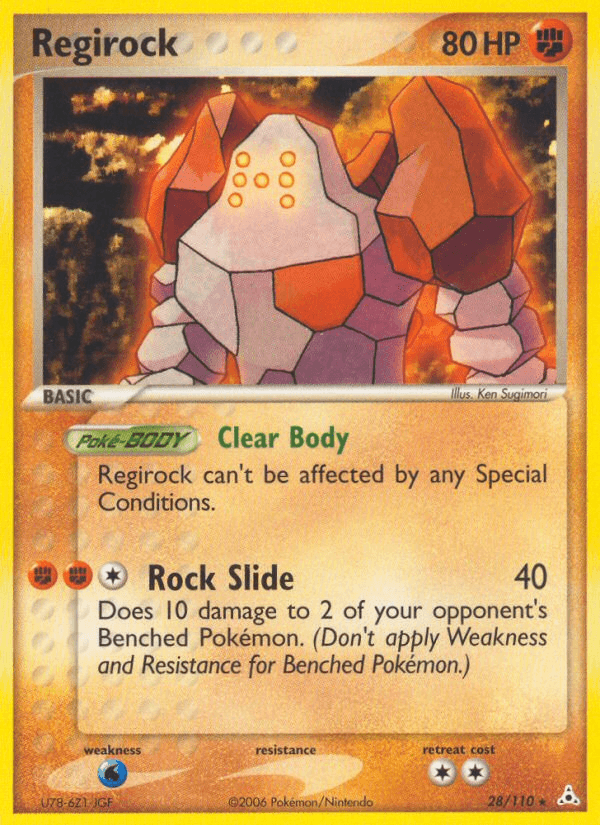Regirock (28/110) [EX: Holon Phantoms] (Online Only)