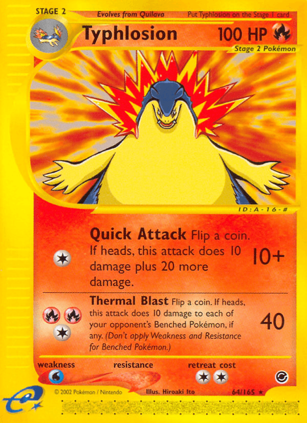 Typhlosion (64/165) [Expedition: Base Set] (Online Only)