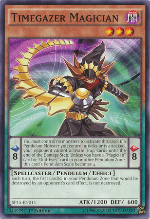 Timegazer Magician [SP15-EN011] Common (ONLINE ORDER ONLY)