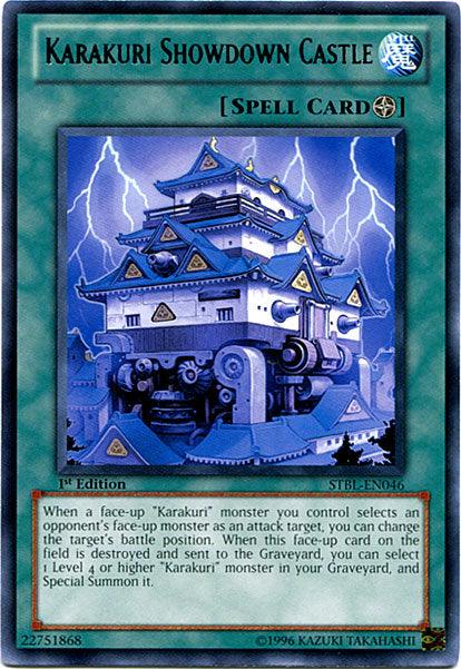 Karakuri Showdown Castle [STBL-EN046] Rare (ONLINE ORDER ONLY)