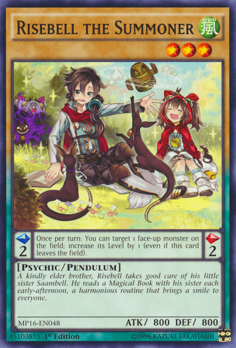 Risebell the Summoner [MP16-EN048] Common (ONLINE ORDER ONLY)