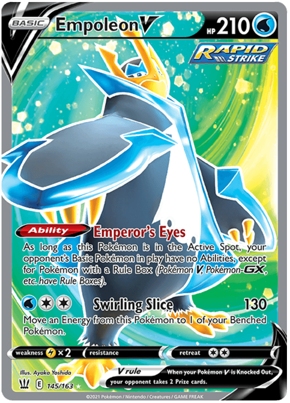 Empoleon V (145/163) [Sword & Shield: Battle Styles] (Online Only)