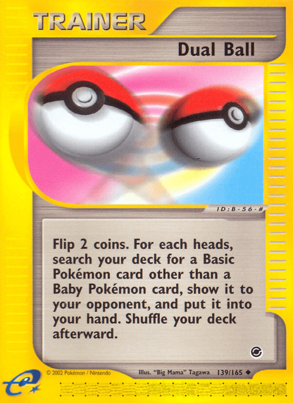 Dual Ball (139/165) [Expedition: Base Set] (Online Only)