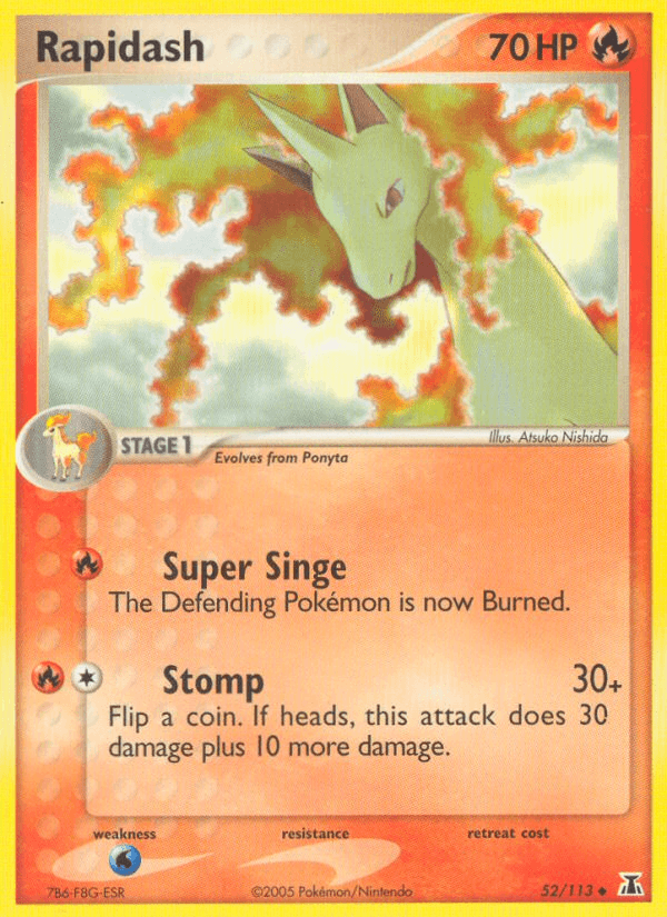 Rapidash (52/113) [EX: Delta Species] (Online Only)