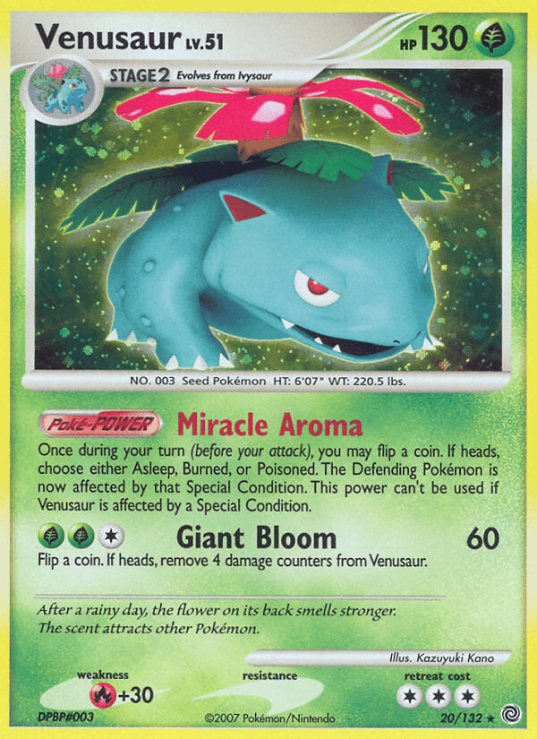 Venusaur (20/132) [Diamond & Pearl: Secret Wonders] (Online Only)