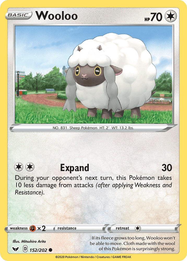 Wooloo (152/202) [Sword & Shield: Base Set] (Online Only)