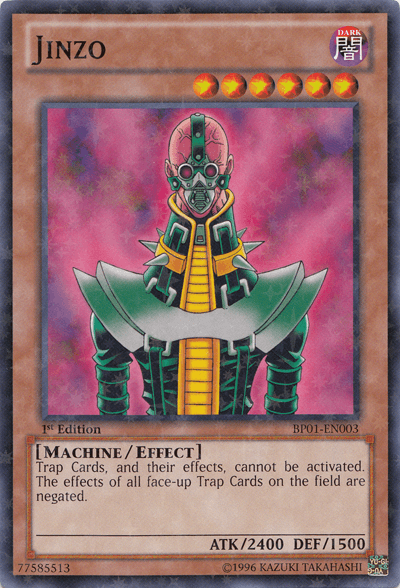 Jinzo [BP01-EN003] Starfoil Rare (ONLINE ORDER ONLY)
