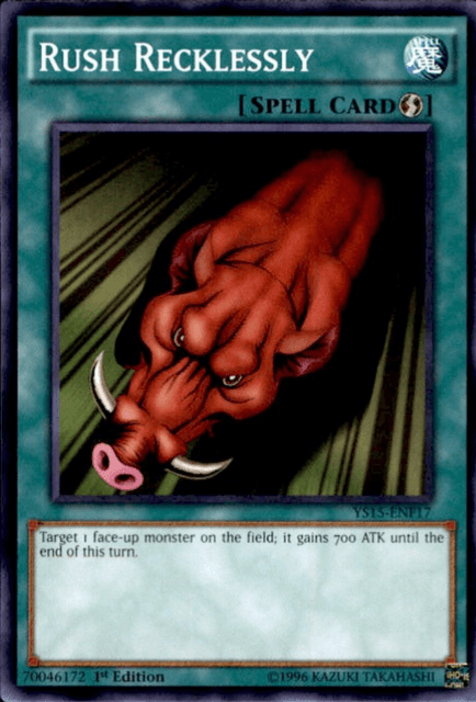 Rush Recklessly [YS15-ENF17] Common (ONLINE ORDER ONLY)