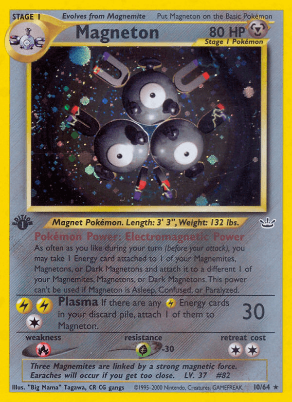 Magneton (10/64) [Neo Revelation 1st Edition] (Online Only)