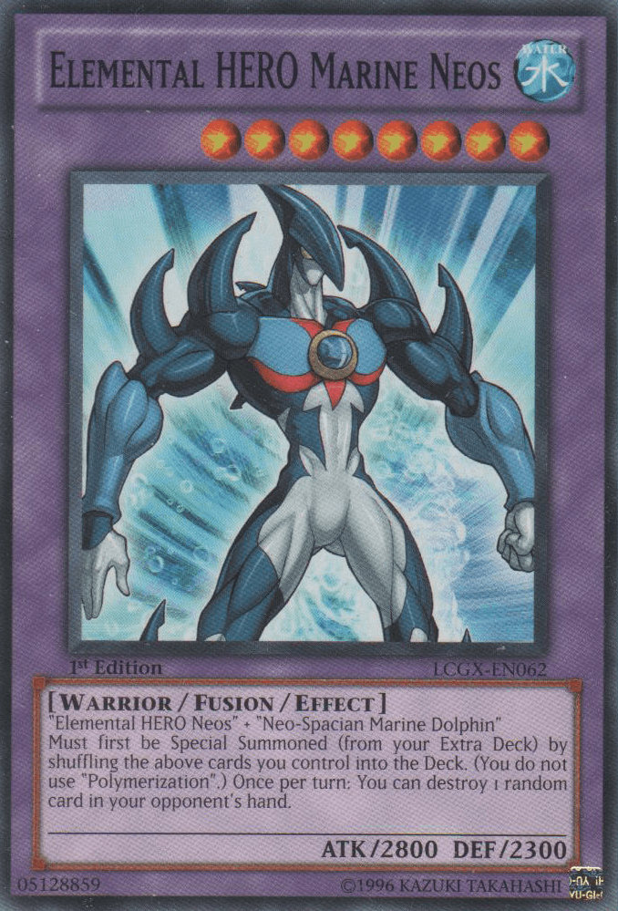 Elemental HERO Marine Neos [LCGX-EN062] Common (ONLINE ORDER ONLY)