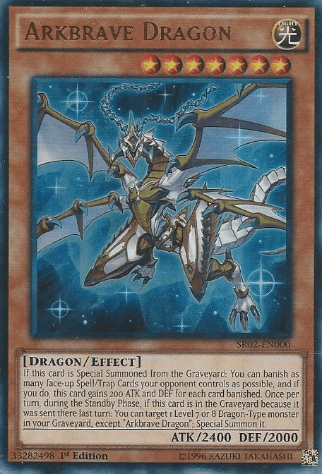 Arkbrave Dragon [SR02-EN000] Ultra Rare (ONLINE ORDER ONLY)