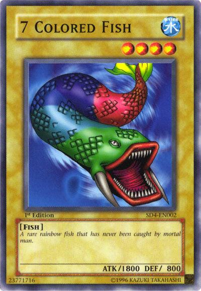 7 Colored Fish [SD4-EN002] Common (ONLINE ORDER ONLY)