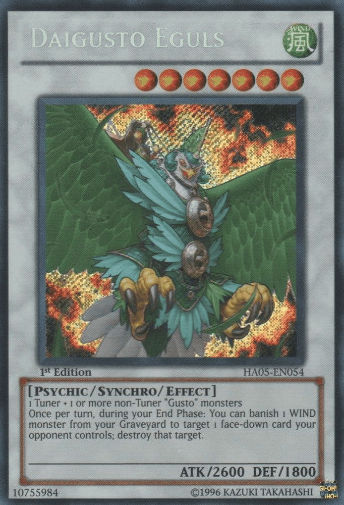Daigusto Eguls [HA05-EN054] Secret Rare (ONLINE ORDER ONLY)
