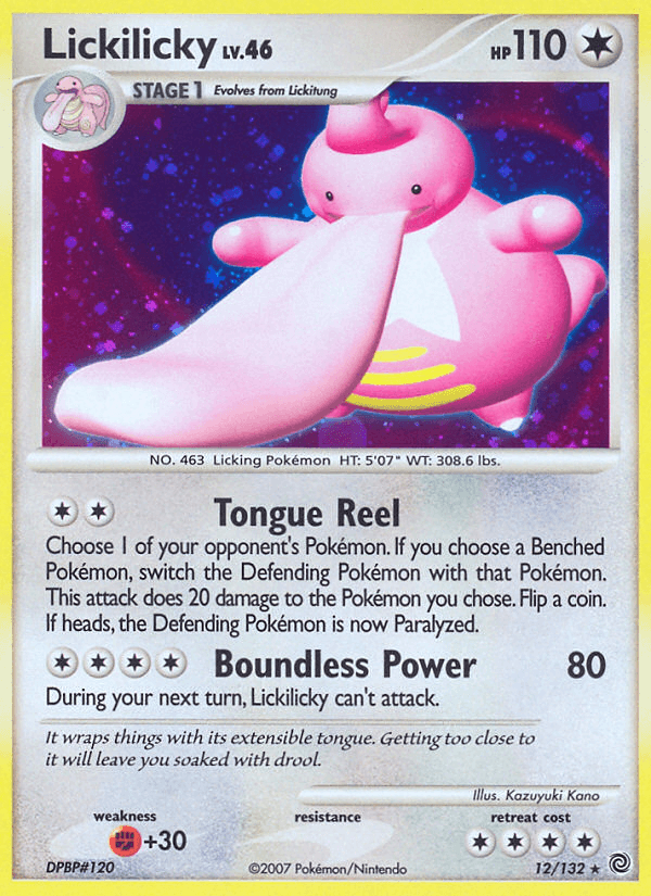 Lickilicky (12/132) [Diamond & Pearl: Secret Wonders] (Online Only)