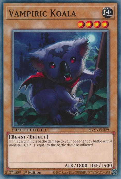 Vampiric Koala [SGX3-ENI29] Common (ONLINE ORDER ONLY)