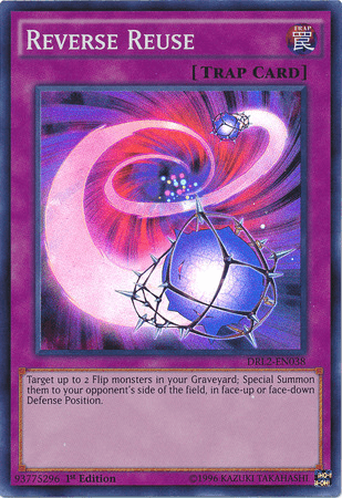 Reverse Reuse [DRL2-EN038] Super Rare (ONLINE ORDER ONLY)