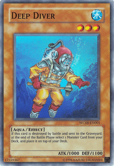 Deep Diver [WC08-EN001] Super Rare (ONLINE ORDER ONLY)