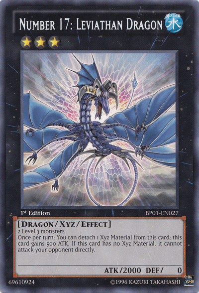 Number 17: Leviathan Dragon [BP01-EN027] Rare (ONLINE ORDER ONLY)