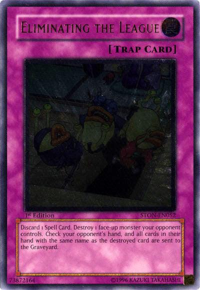 Eliminating the League [STON-EN052] Ultimate Rare (ONLINE ORDER ONLY)