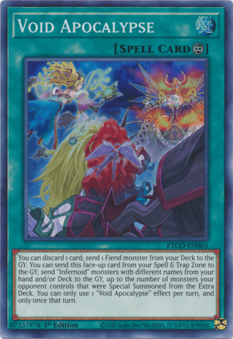 Void Apocalypse [ETCO-EN065] Super Rare (ONLINE ORDER ONLY)