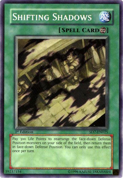 Shifting Shadows [SD7-EN025] Common (ONLINE ORDER ONLY)