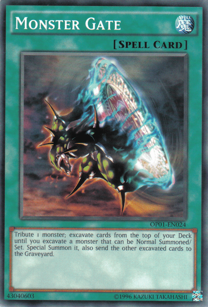 Monster Gate [OP01-EN024] Common (ONLINE ORDER ONLY)