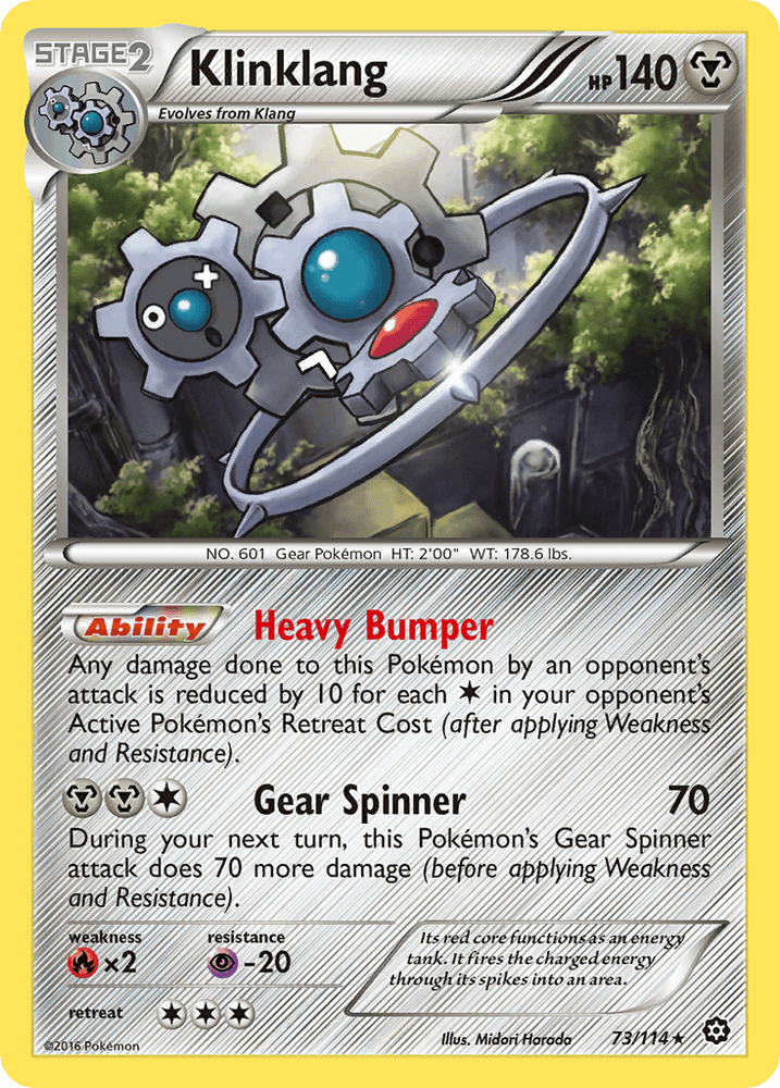 Klinklang (73/114) [XY: Steam Siege] (Online Only)