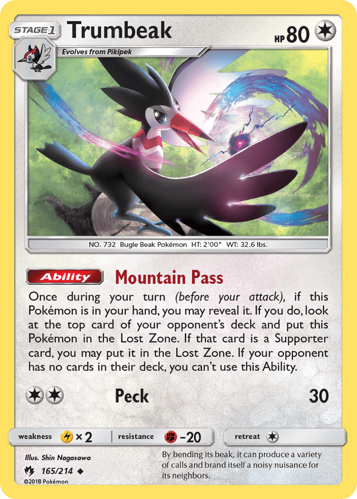 Trumbeak (165/214) [Sun & Moon: Lost Thunder] (Online Only)