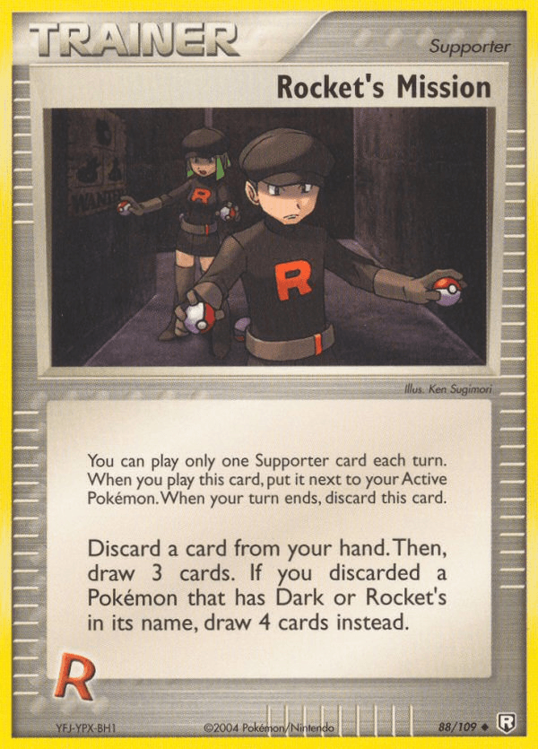 Rocket's Mission (88/109) [EX: Team Rocket Returns] (Online Only)