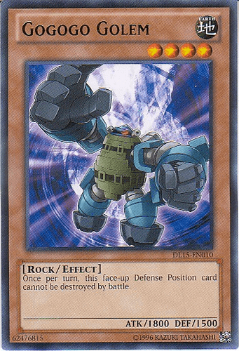 Gogogo Golem (Green) [DL15-EN010] Rare (ONLINE ORDER ONLY)