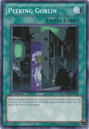 Peeking Goblin [GENF-EN062] Common (ONLINE ORDER ONLY)