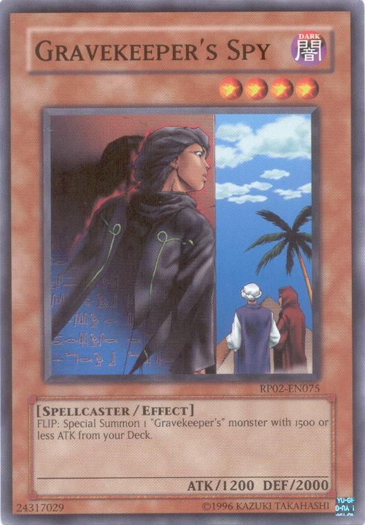 Gravekeeper's Spy [RP02-EN075] Common (ONLINE ORDER ONLY)