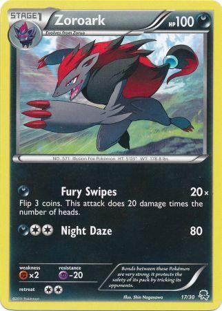Zoroark (17/30) [Black & White: Trainer Kit - Zoroark] (Online Only)