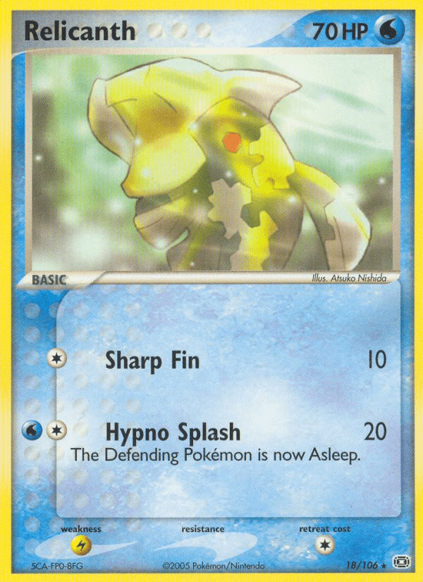 Relicanth (18/106) [EX: Emerald] (Online Only)