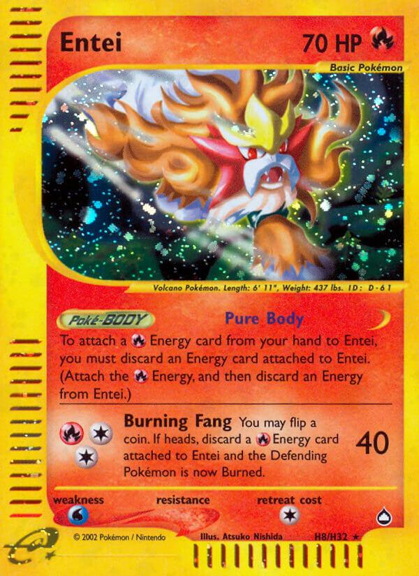 Entei (H8/H32) [Aquapolis] (Online Only)