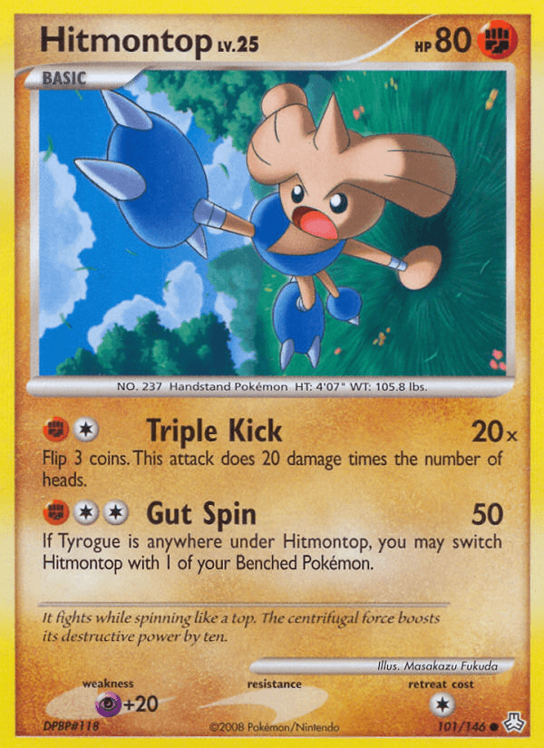 Hitmontop (101/146) [Diamond & Pearl: Legends Awakened] (Online Only)