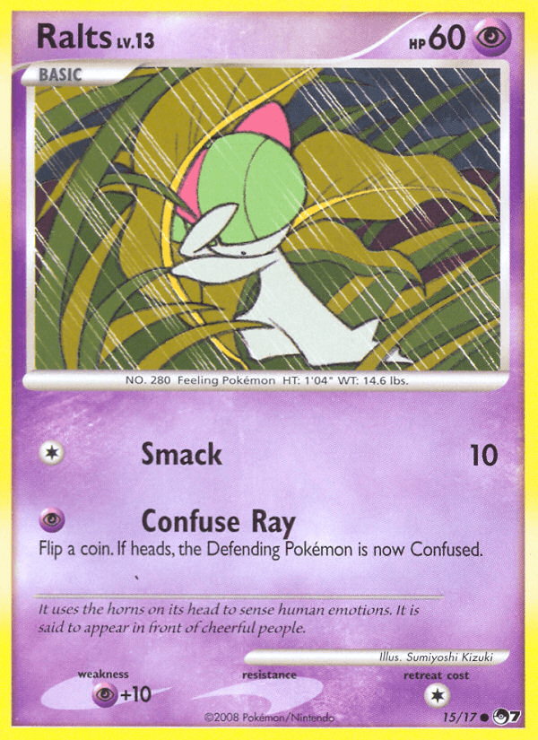 Ralts (15/17) [POP Series 7] (Online Only)